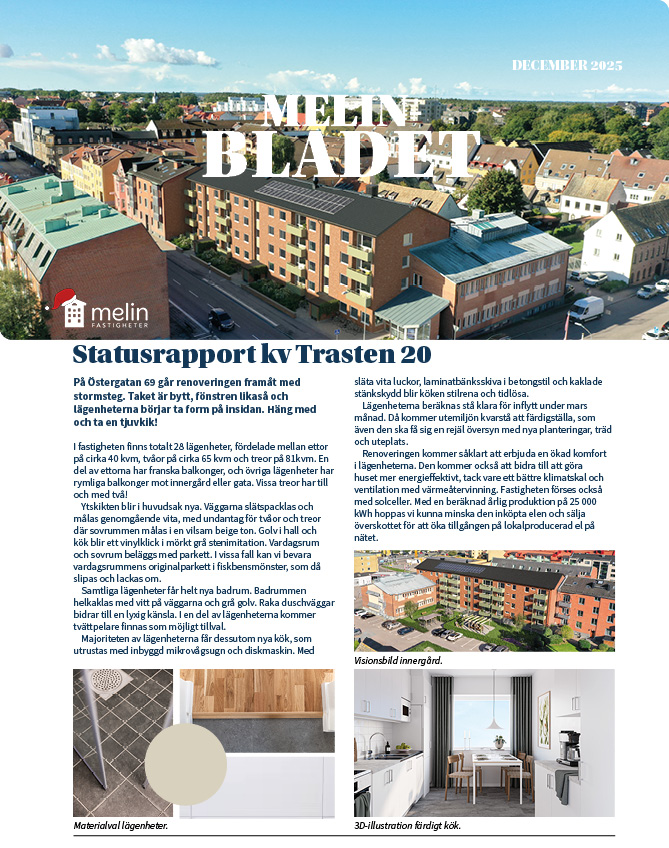 Framsida Melinbladet nr 2 2025